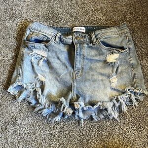 Jean shorts size M